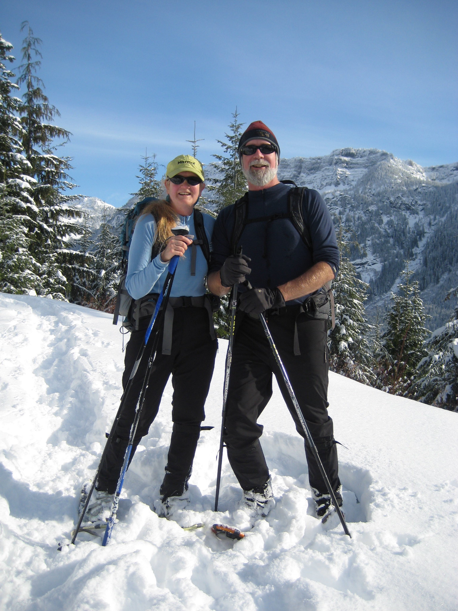 Snowshoeing in the Cascades